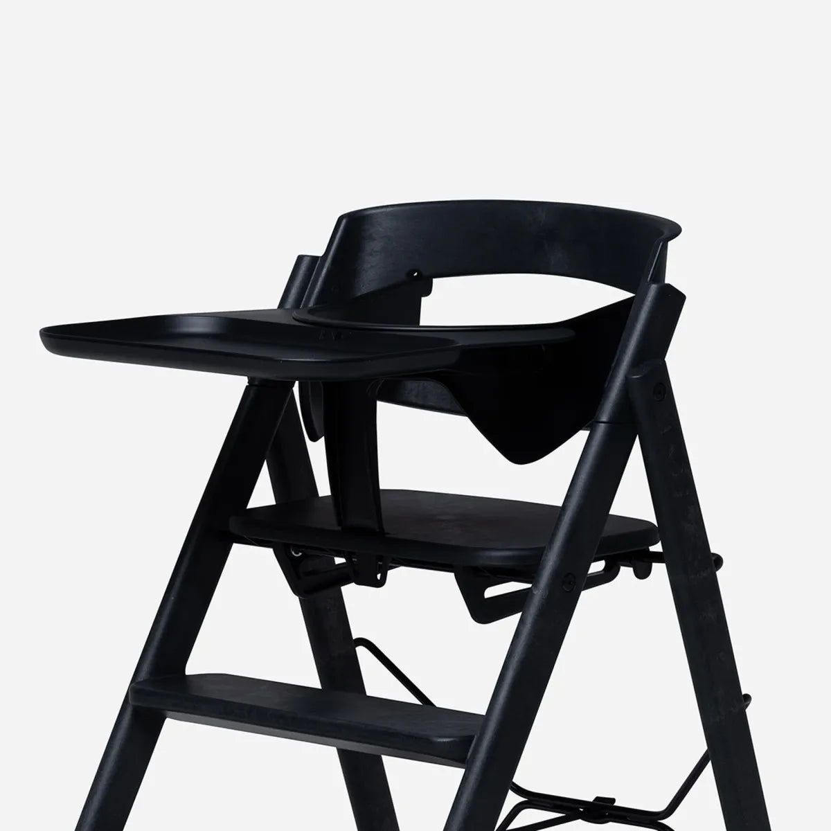 set van beugel & tafelblad - charchoal black