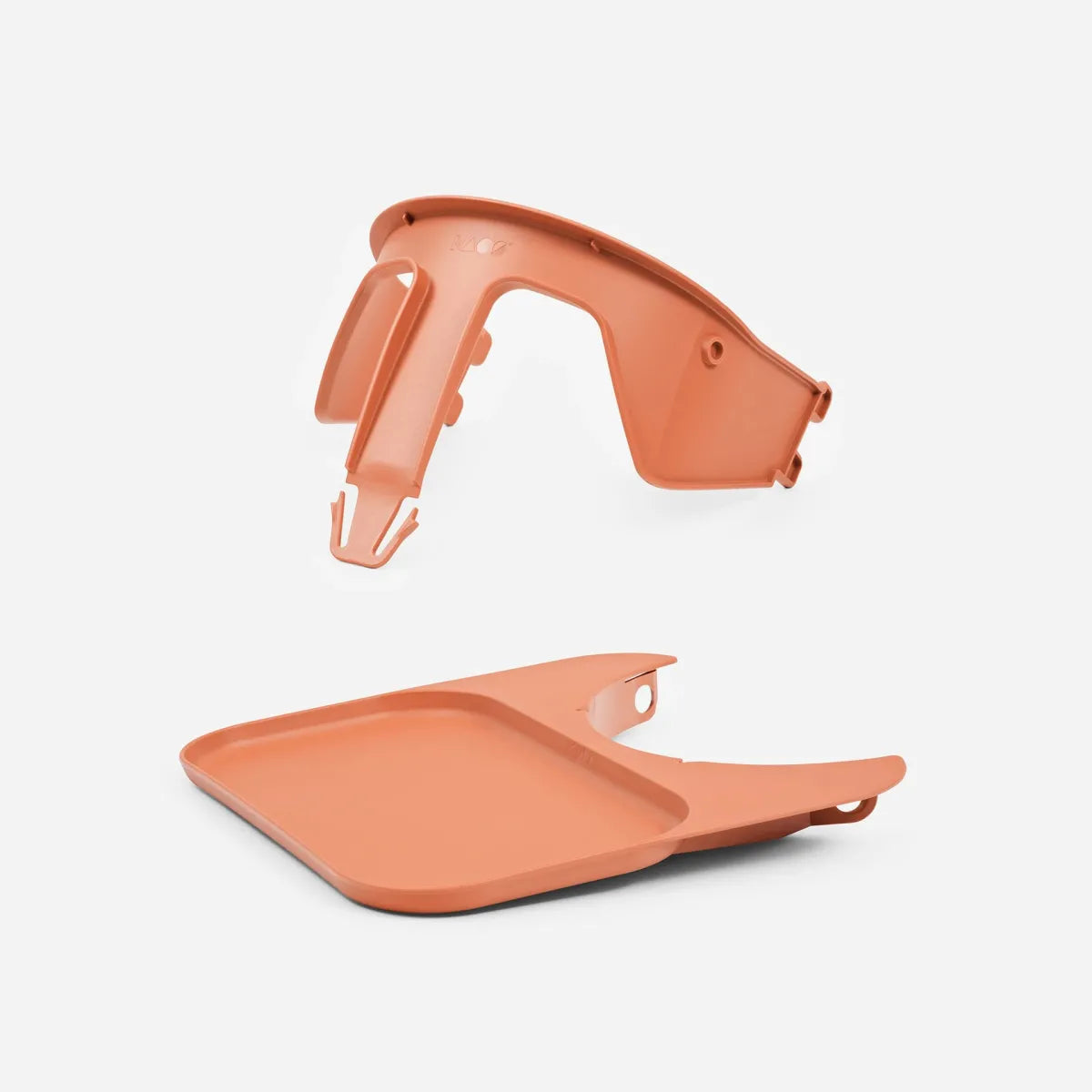 set van beugel & tafelblad - terracotta pink