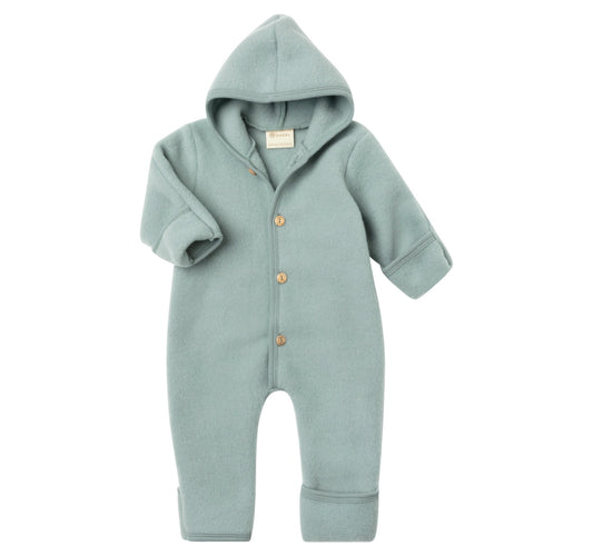 wollen overall - light blue