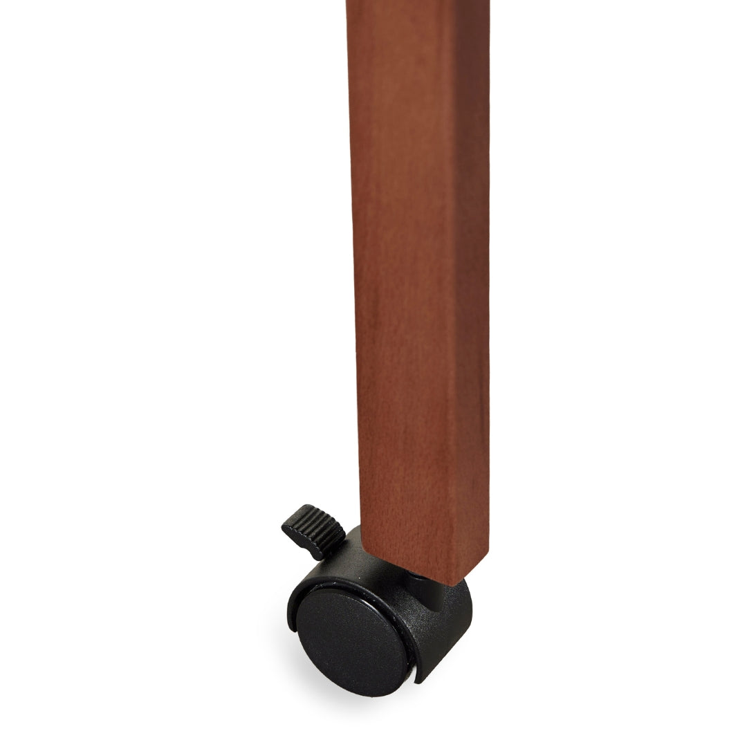luiertafel mori met lade - walnut