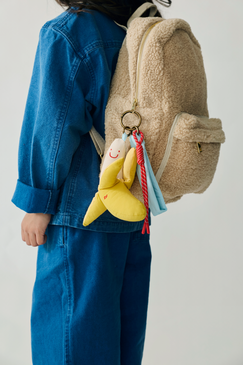 bag charm - banaan