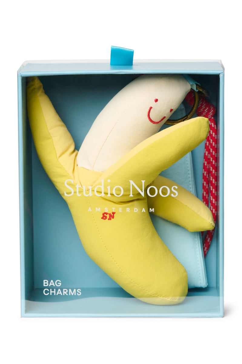 bag charm - banaan