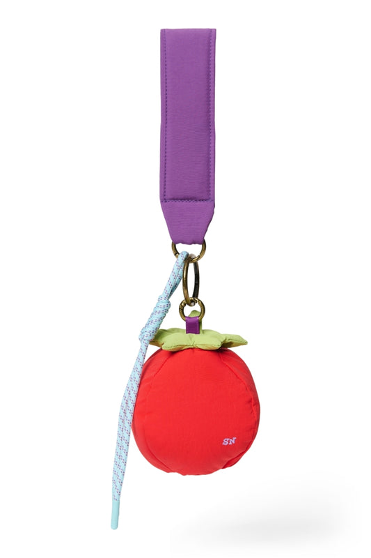bag charm - tomaat