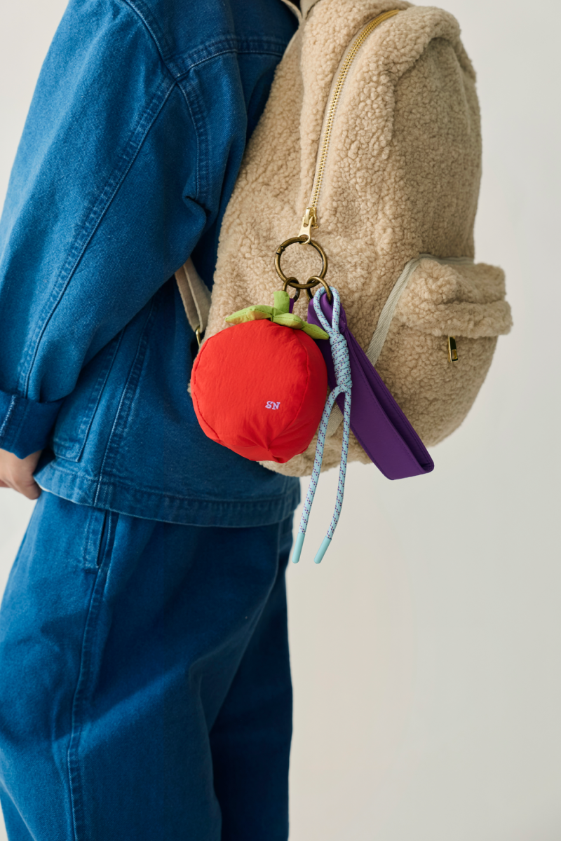 bag charm - tomaat