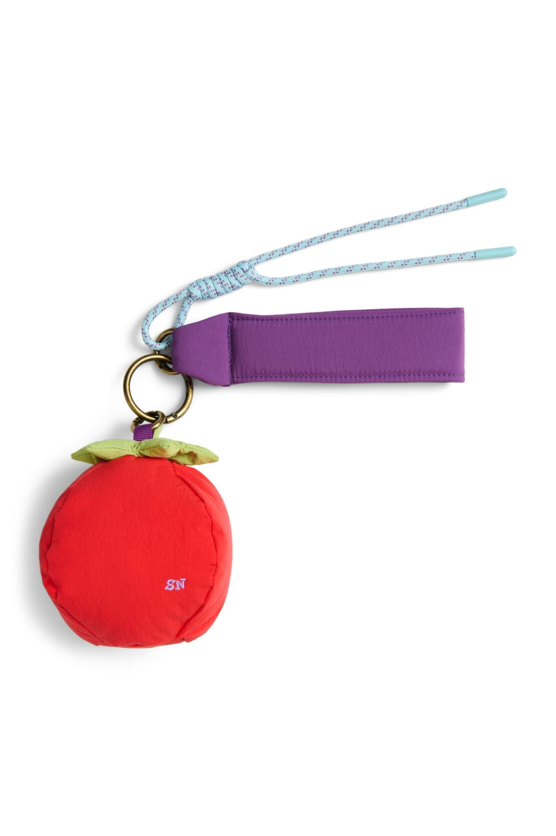 bag charm - tomaat