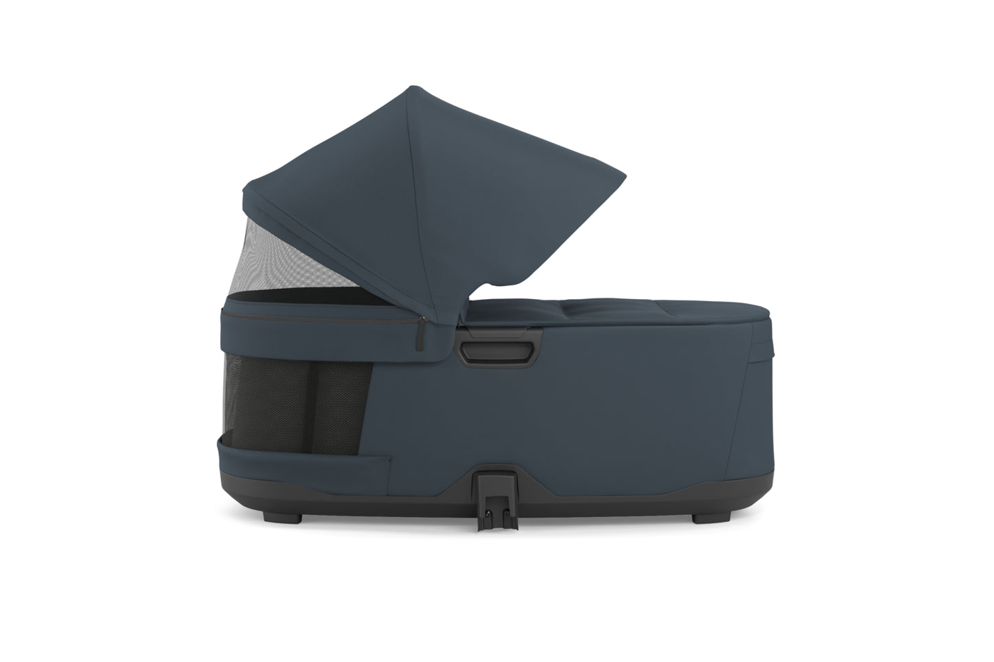 charm kinderwagen - darkest blue on black