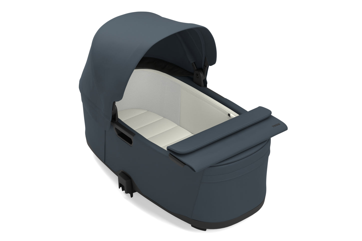charm kinderwagen - darkest blue on black