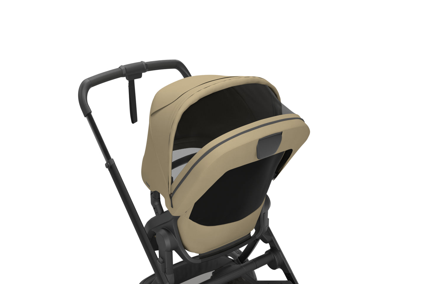 charm kinderwagen - faded kaki on black