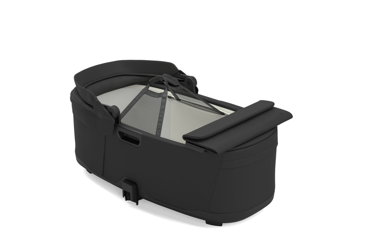 charm kinderwagen - black on black