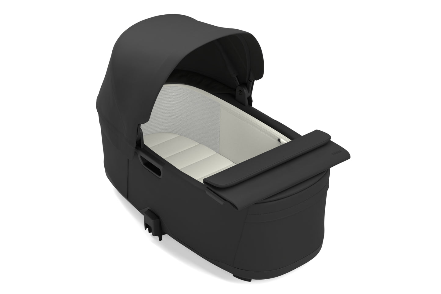 charm kinderwagen - black on black