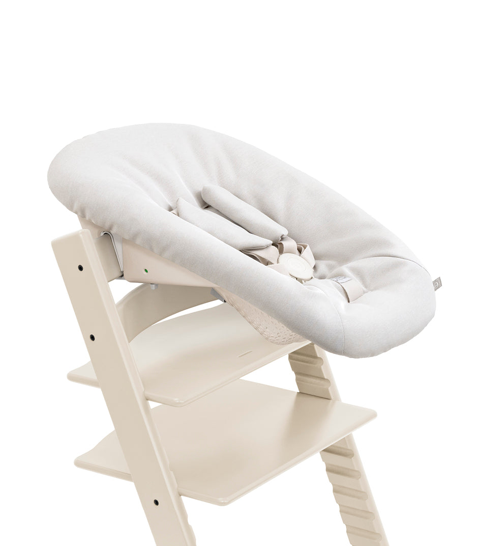 newborn set met speelgoedhanger - vanilla