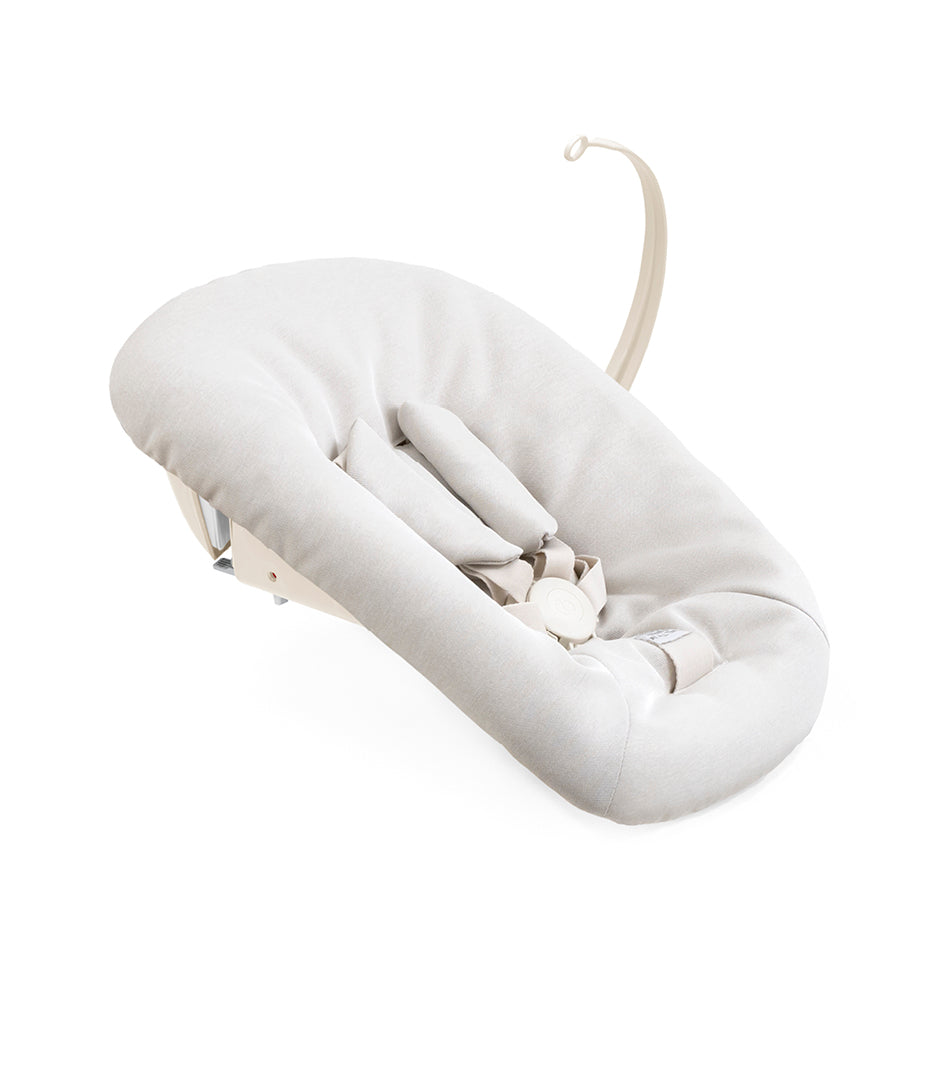 newborn set met speelgoedhanger - vanilla