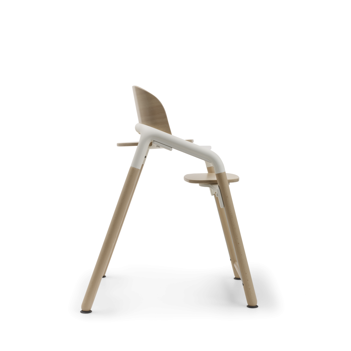 giraffe basis  - neutral wood/white