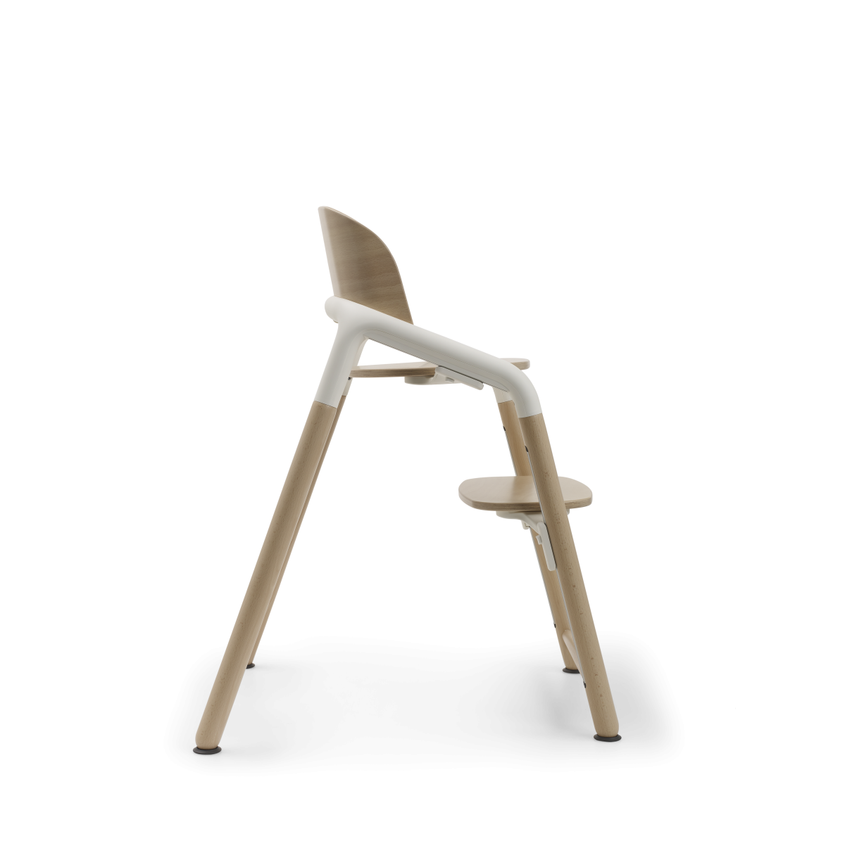 giraffe basis  - neutral wood/white