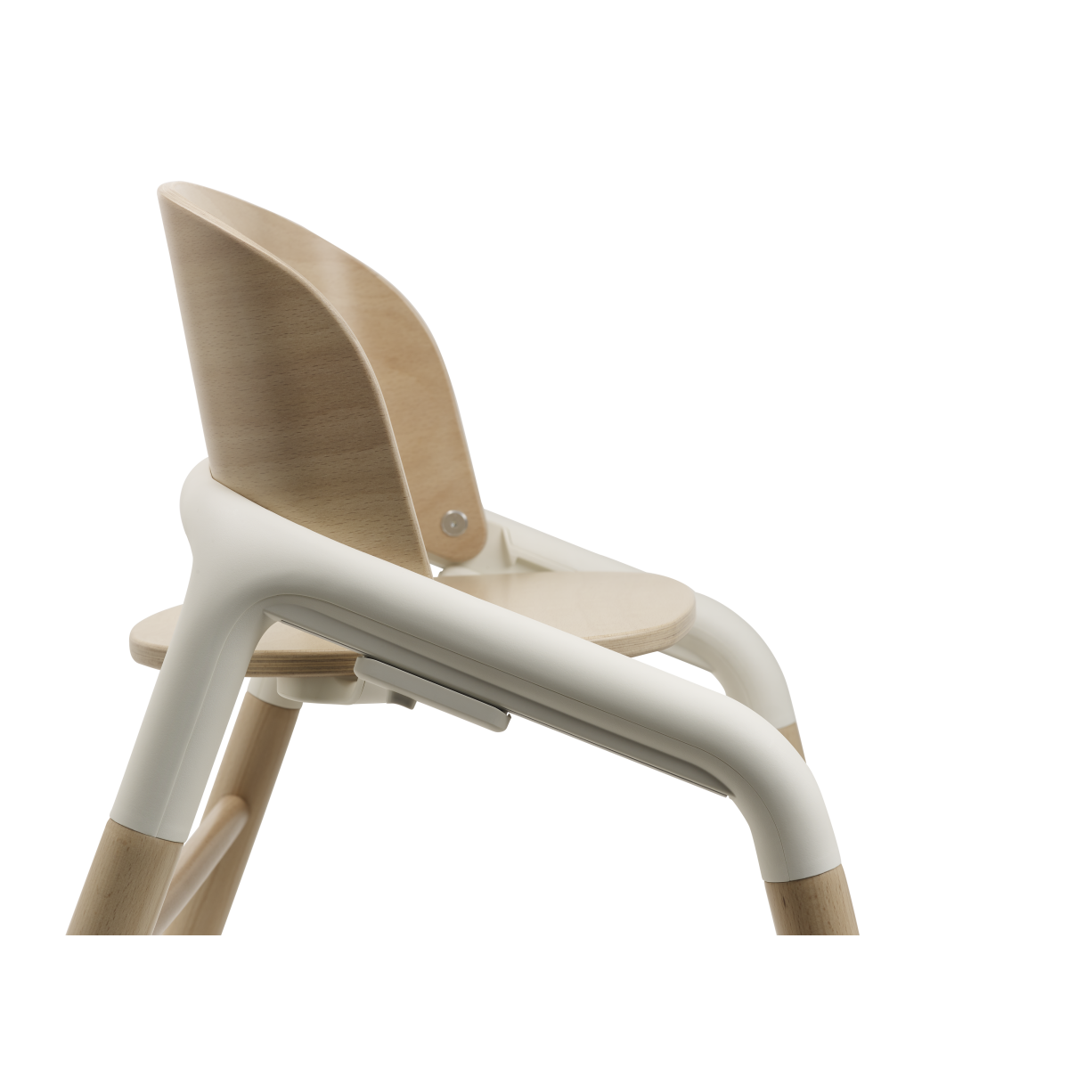 giraffe basis  - neutral wood/white