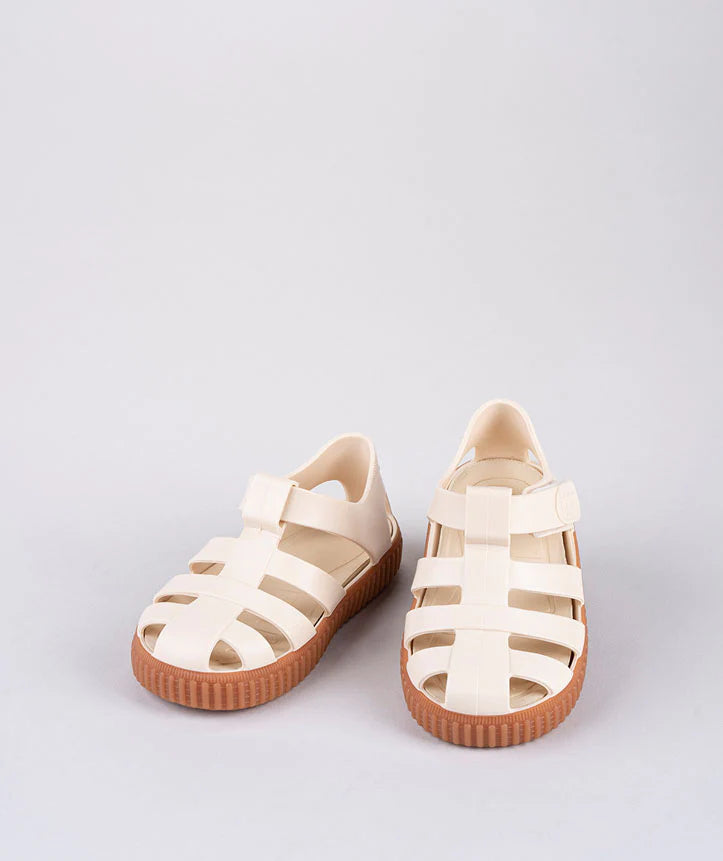 watersandalen - nico caramelo marfil