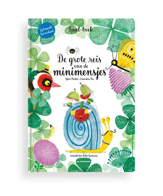de grote reis van de minimensjes - interactief boek