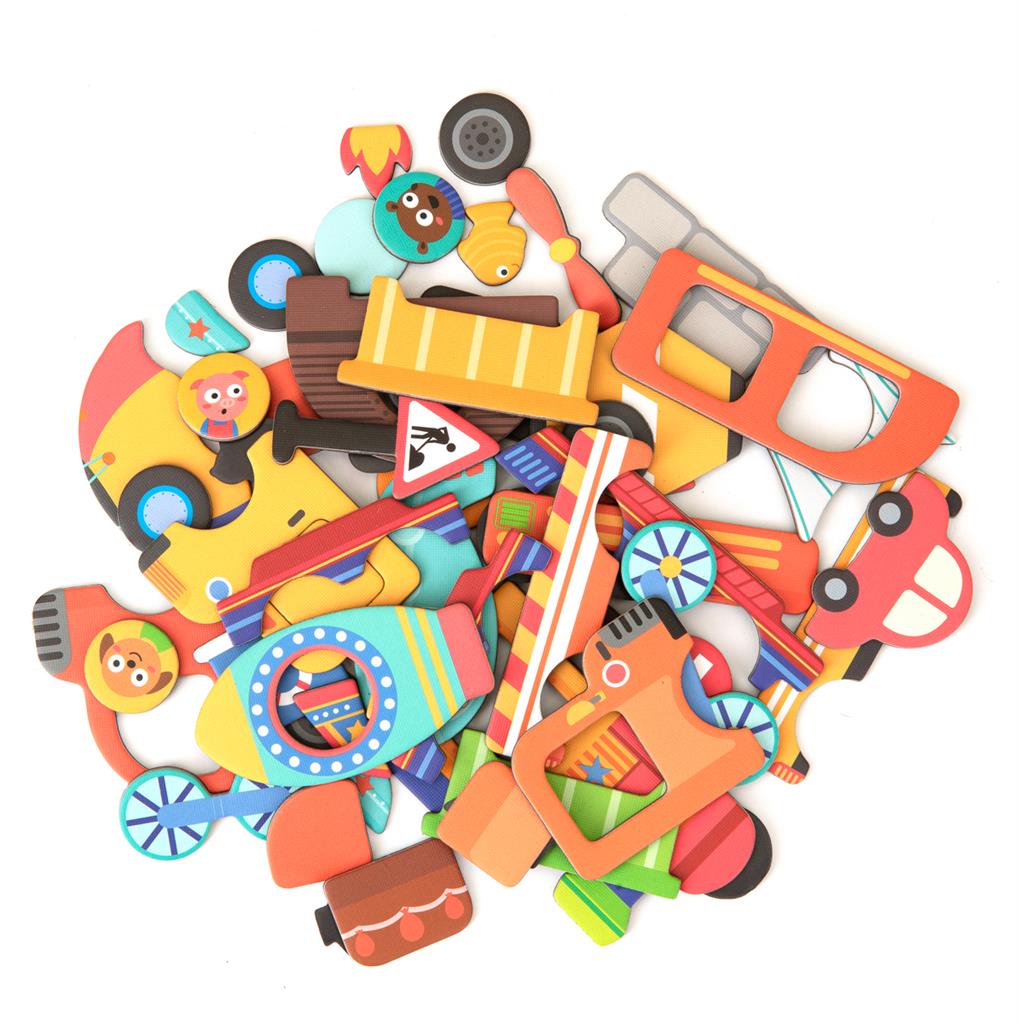 magnetische speeldoos - voertuigen