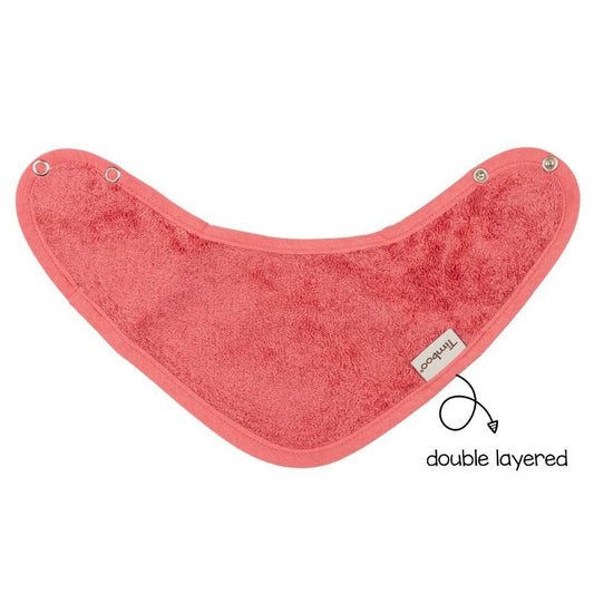 bandana slab - dubbele laag - raspberry rose