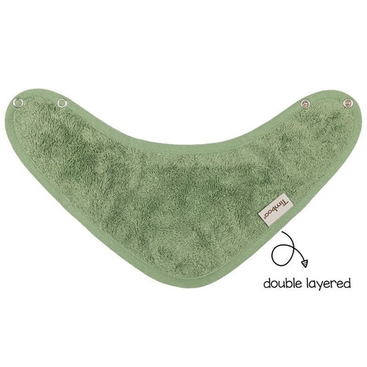 bandana slab - dubbele laag - aloe green