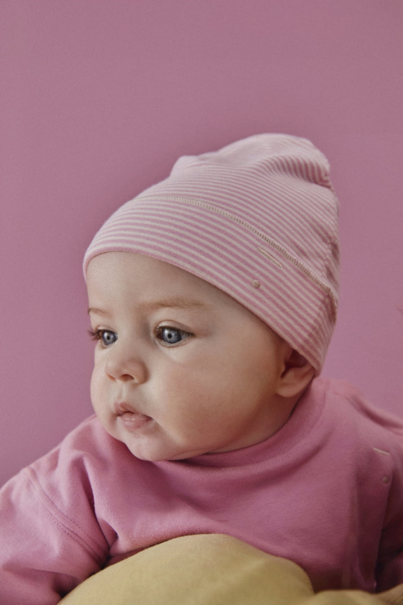 baby dropped shoulder sweater - bubblegum