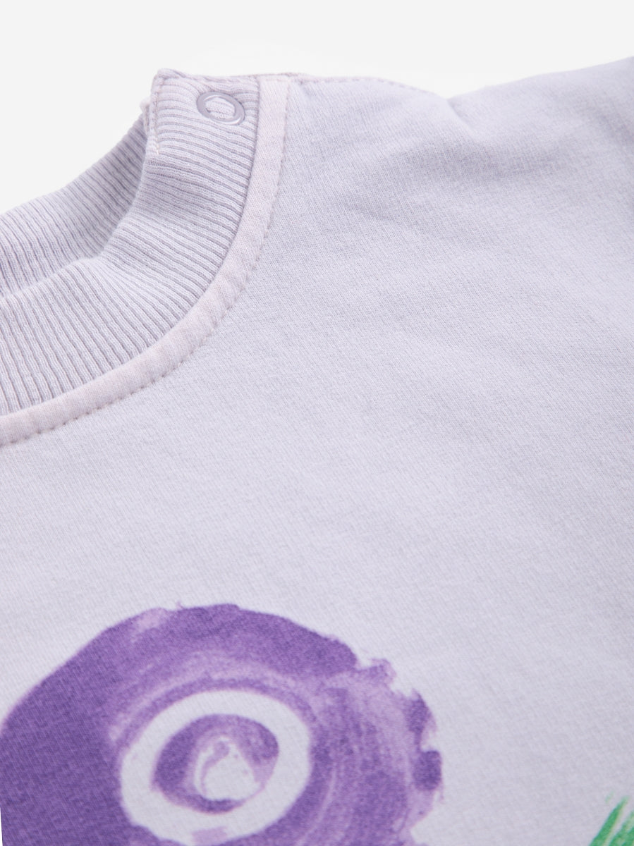 stamp bloom fleece body