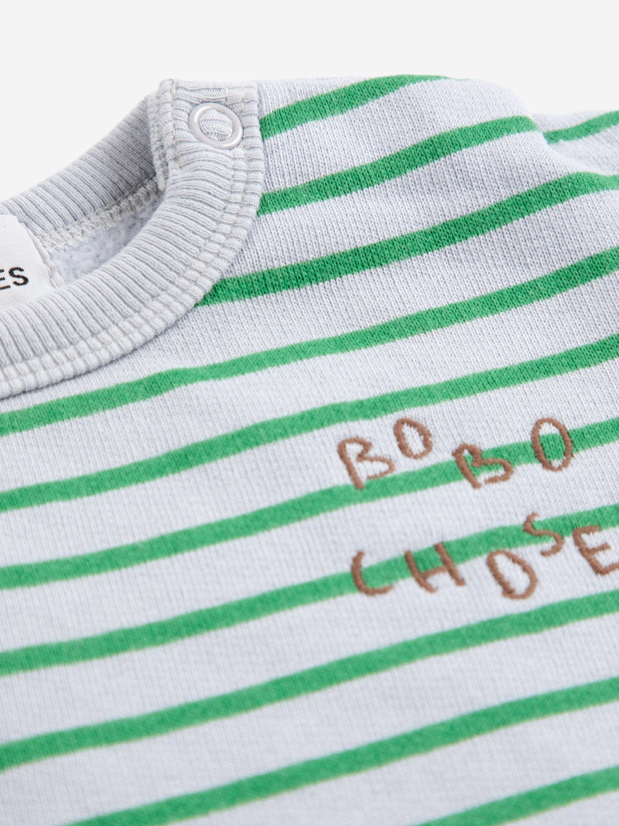 bobo choses stripes sweatshirt
