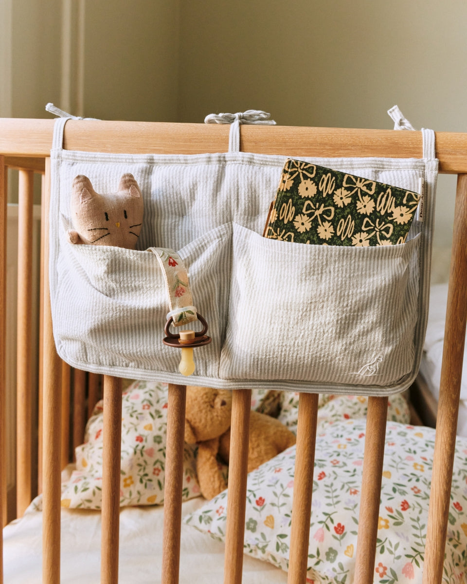 bed pocket  - dew stripe