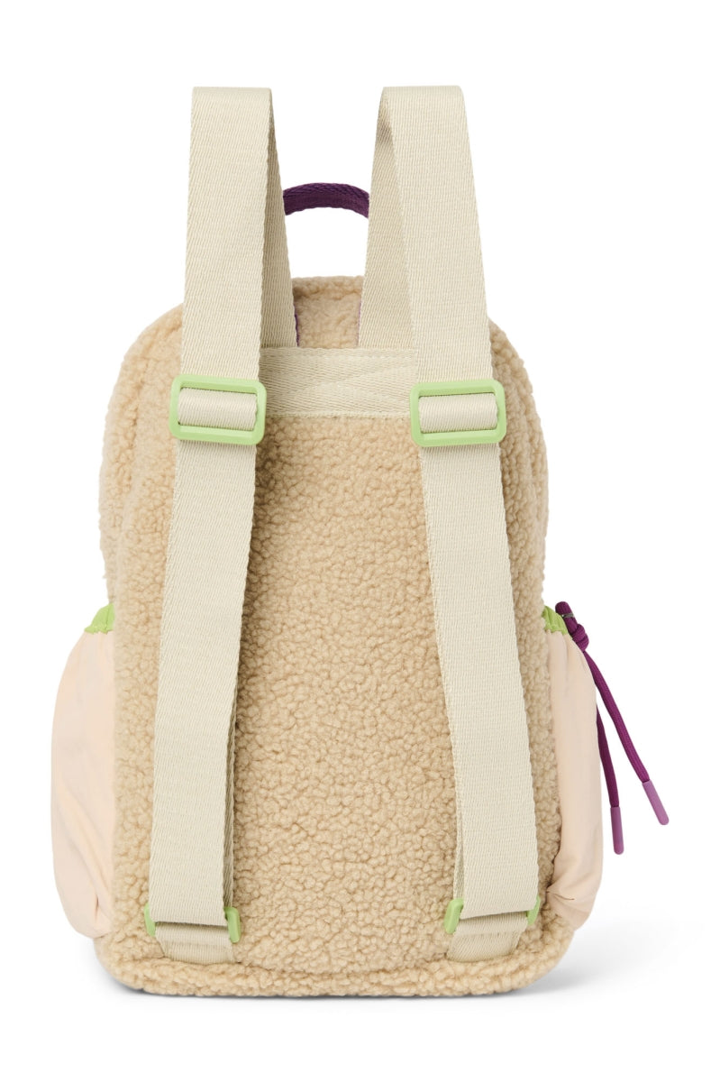 mini rugzak - patchwork - butter yellow