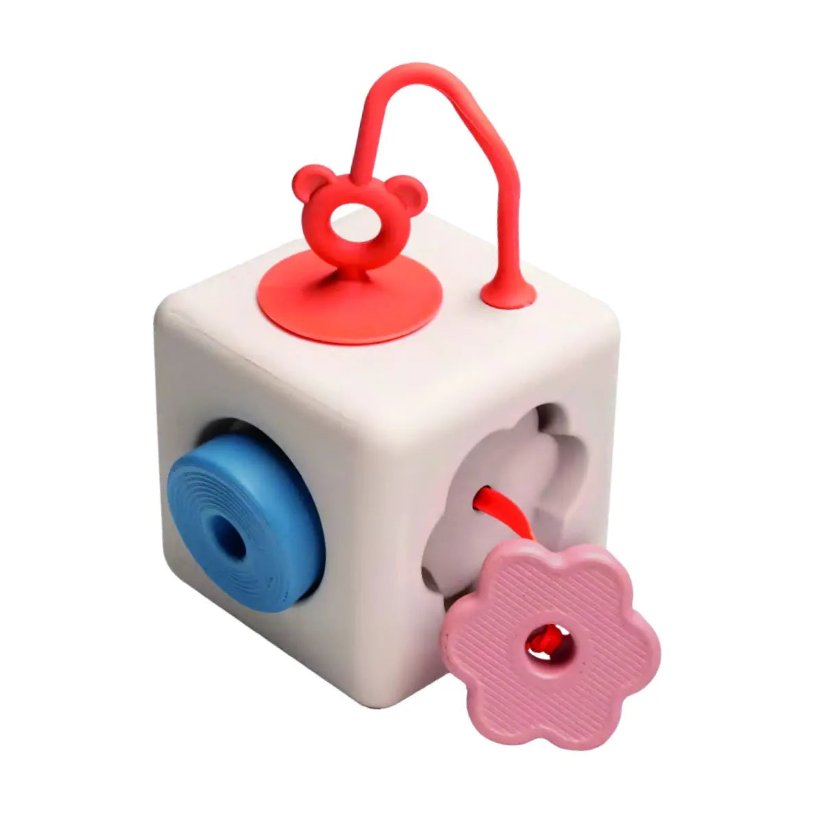 peek & play silicone cube