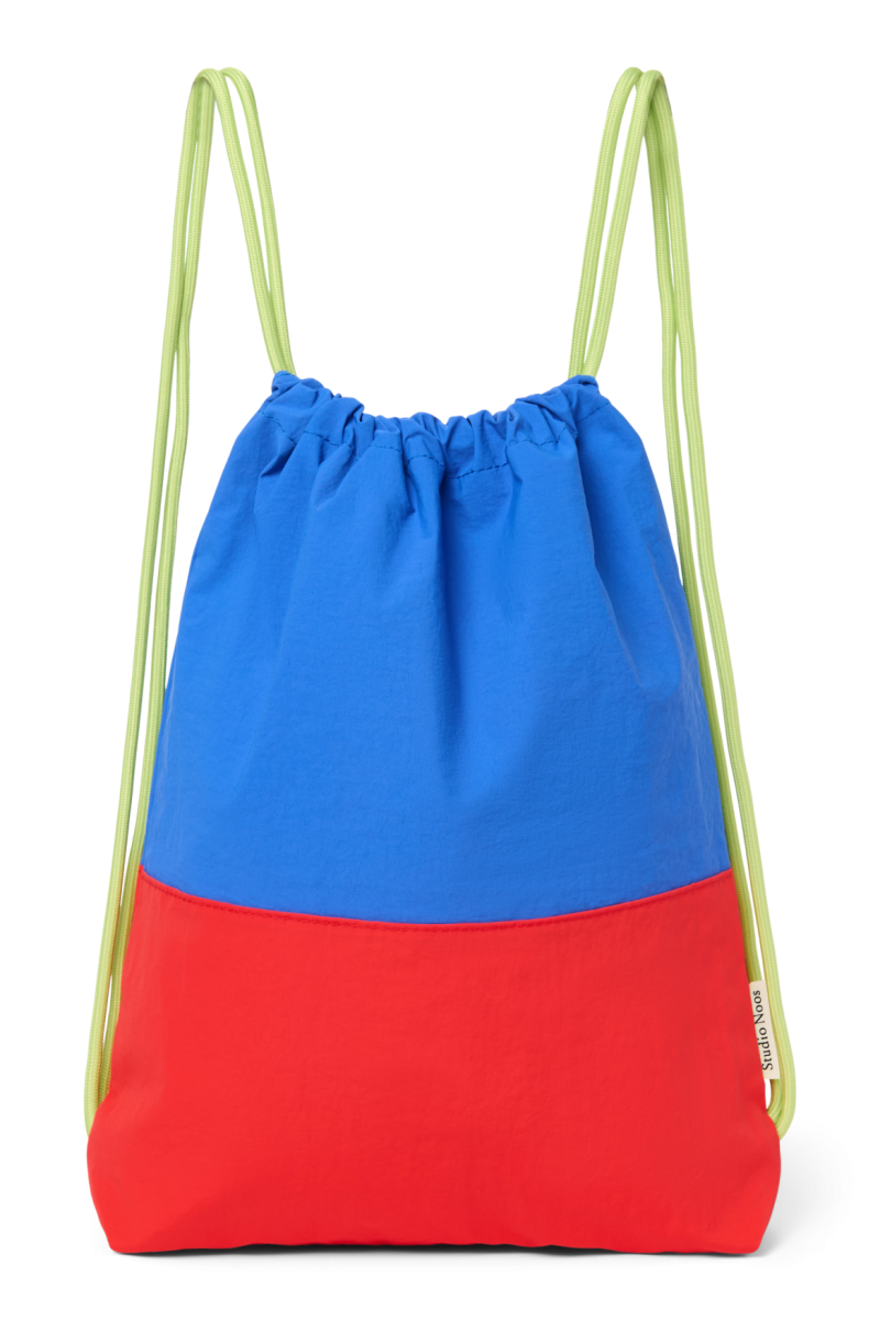 gymbag - patchwork - fiery red