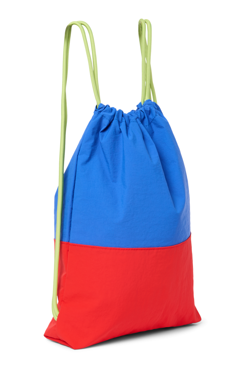 gymbag - patchwork - fiery red