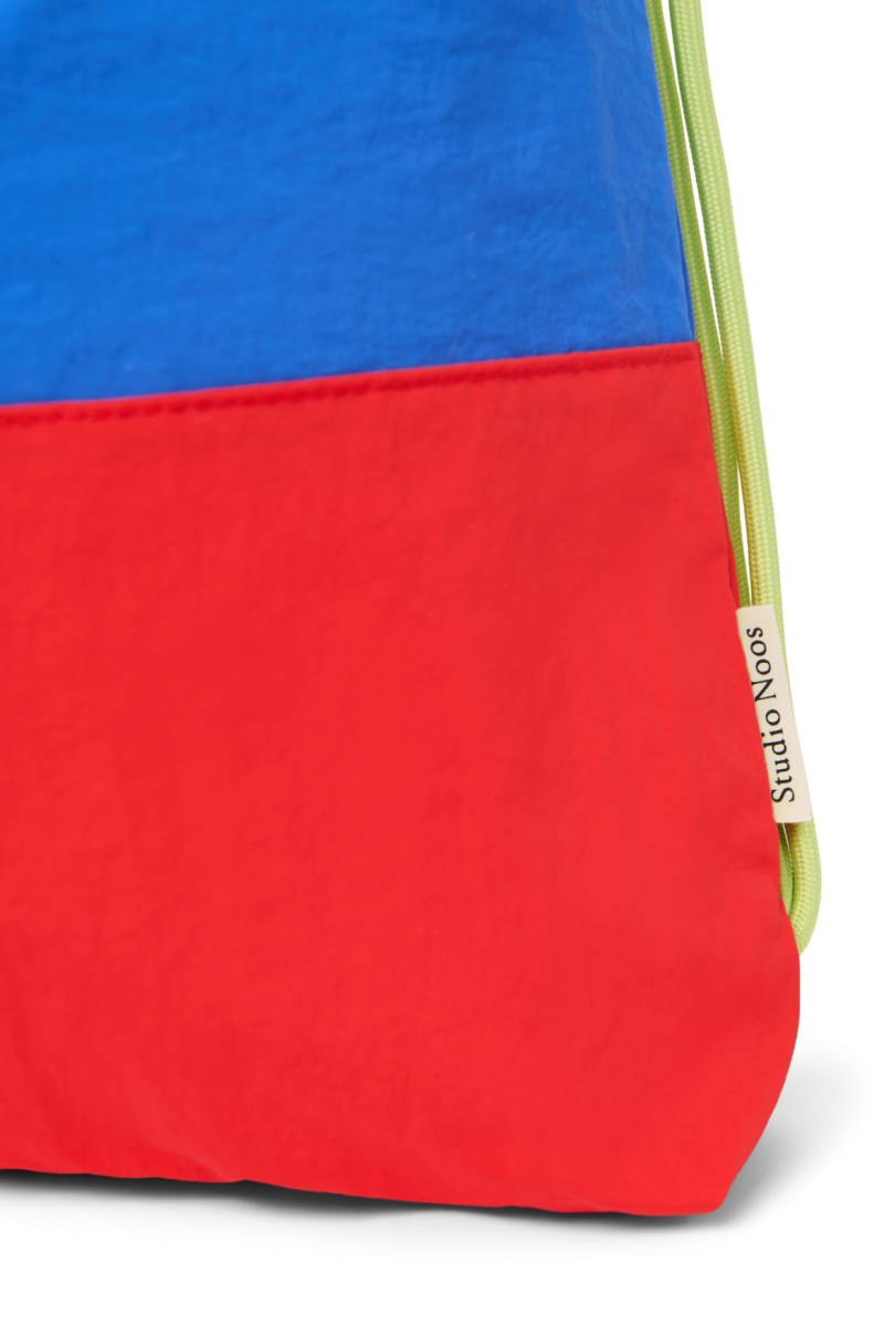 gymbag - patchwork - fiery red