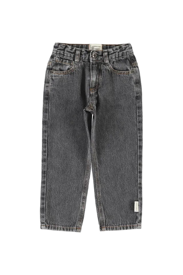 unisex trousers - grey denim