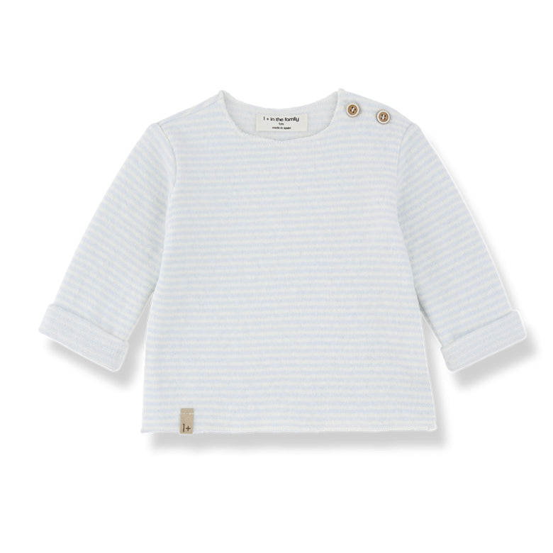 aubin soft fleece shirt - ciel