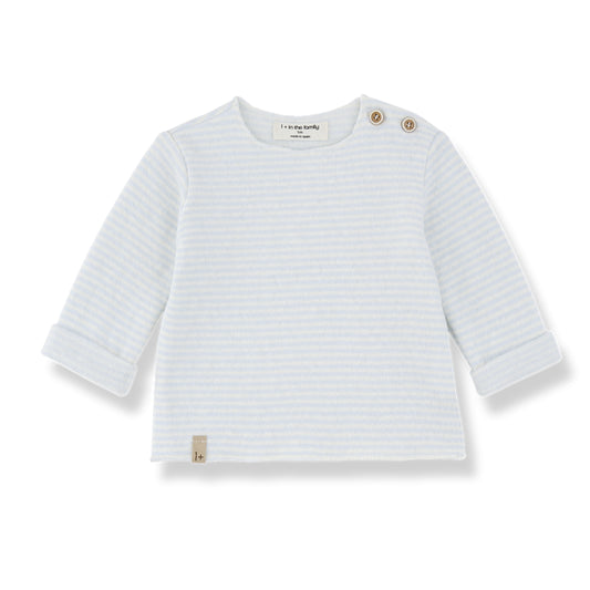 aubin soft fleece shirt - ciel