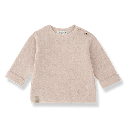 carcasonne soft fleece shirt - nude