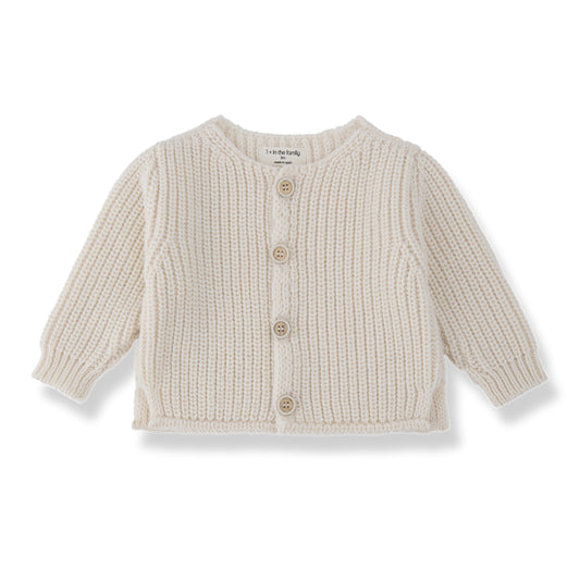 antibes cardigan - ecru