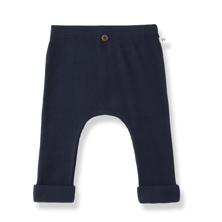 marti rib legging - blue