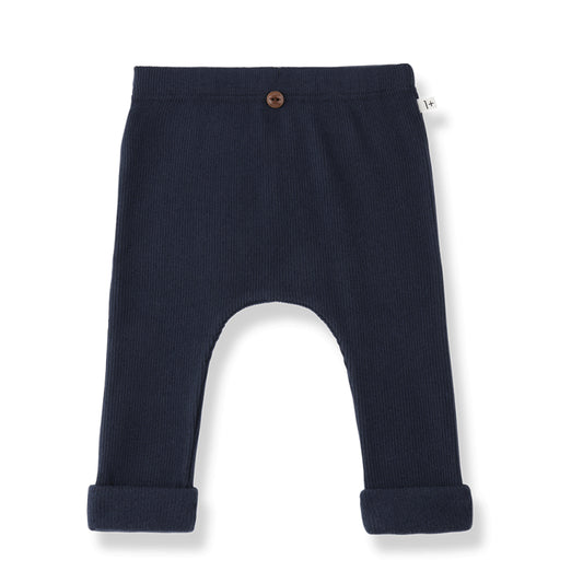 marti rib legging - blue