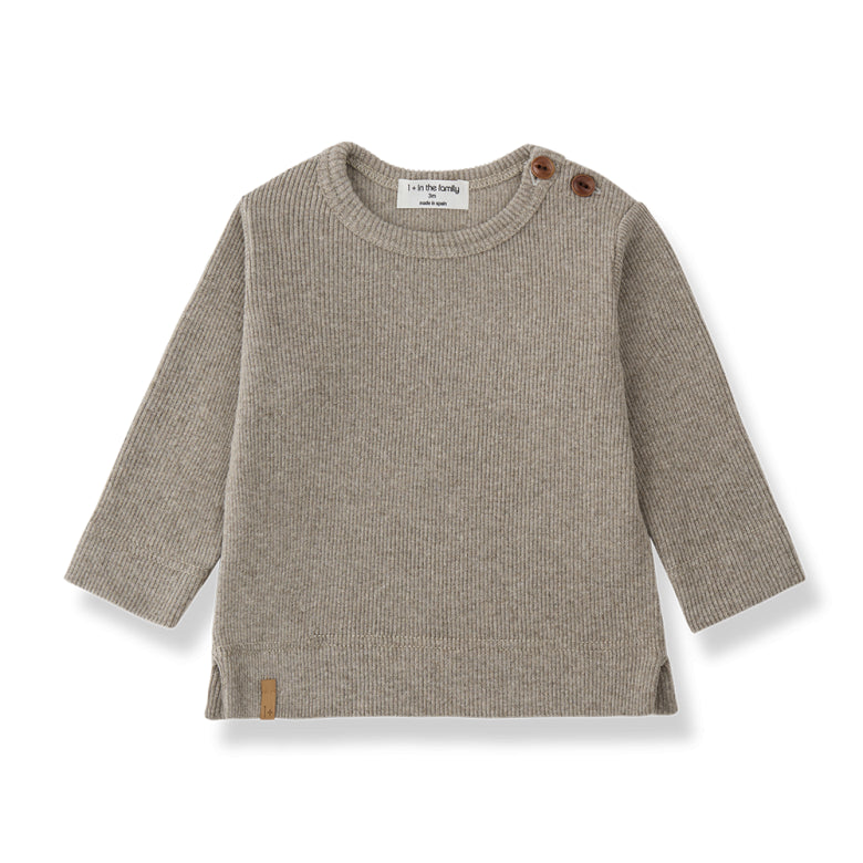 pesaro rib longsleeve shirt - canapa