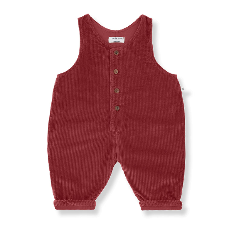 yoho red corduroy dungaree