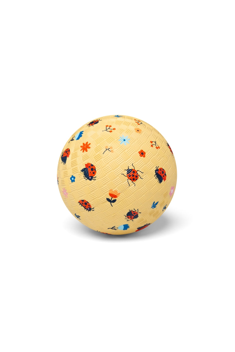 sensorische rubberen bal - lieveheersbeestje - 13cm