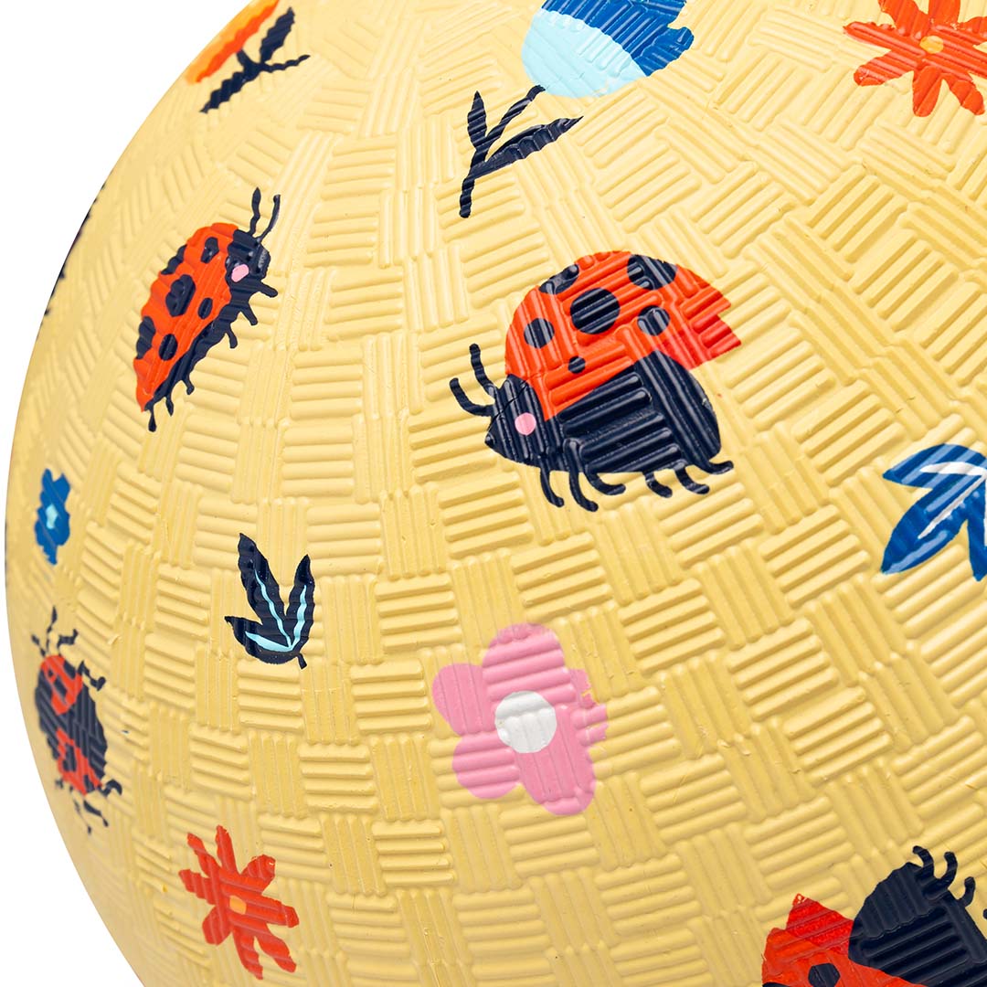 sensorische rubberen bal - lieveheersbeestje - 13cm