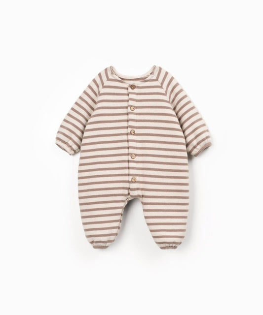 striped flamé jersey jumpsuit - drawing