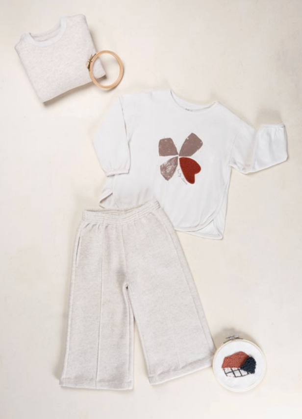 fleece trousers - kids - sketches