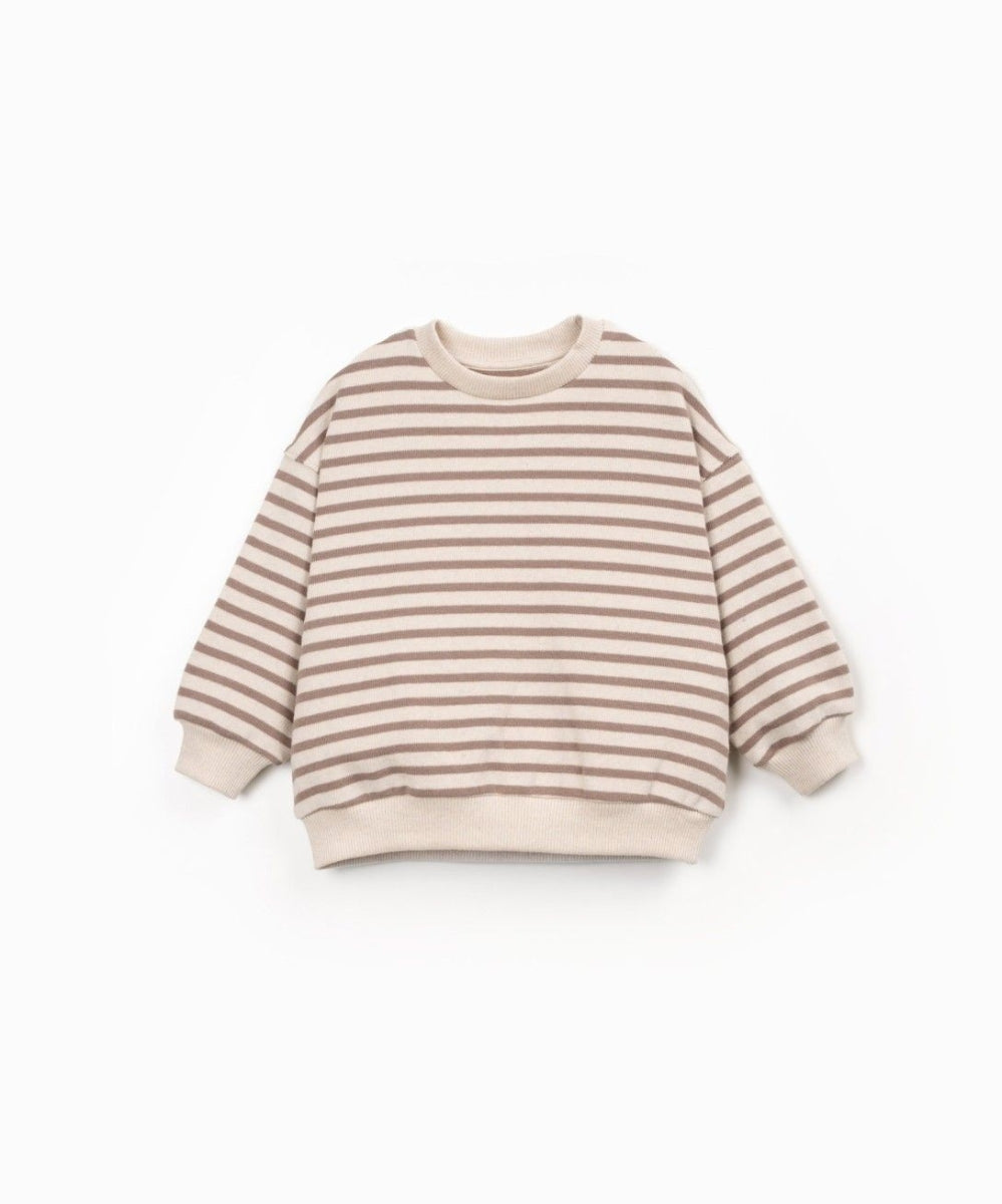 striped jersey sweater - kids - drawing