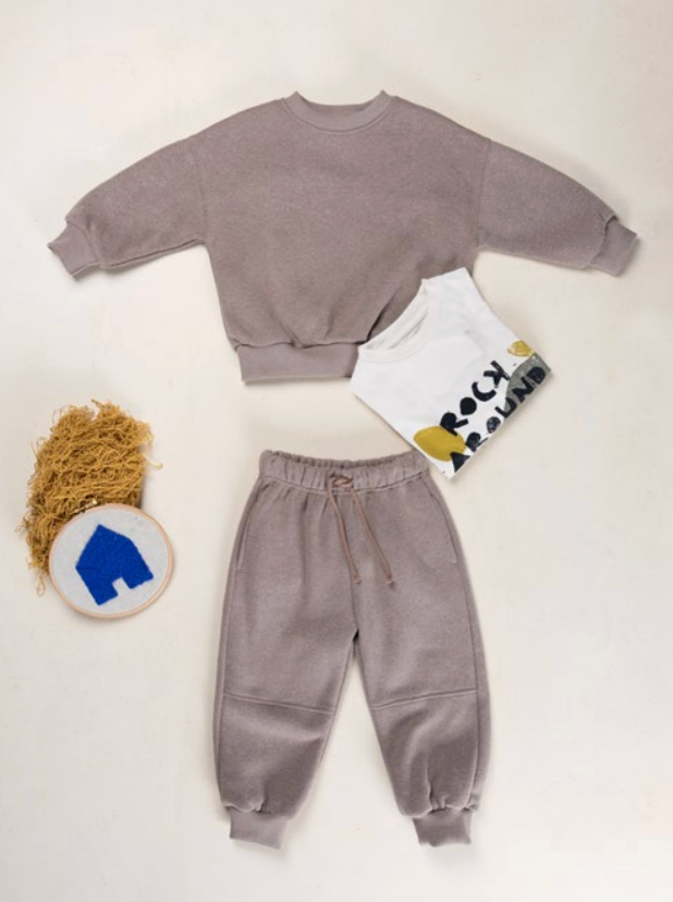 fleece trousers - kids - drawings