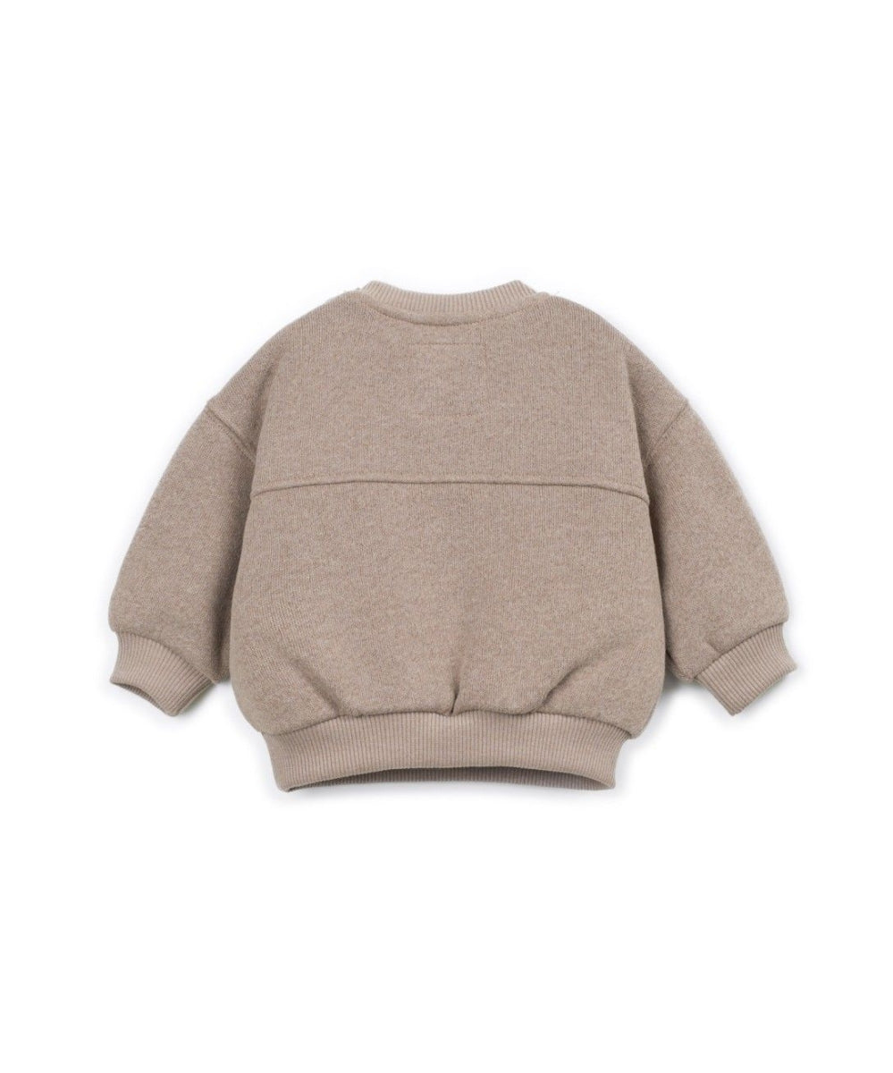 fleece sweater - drawing