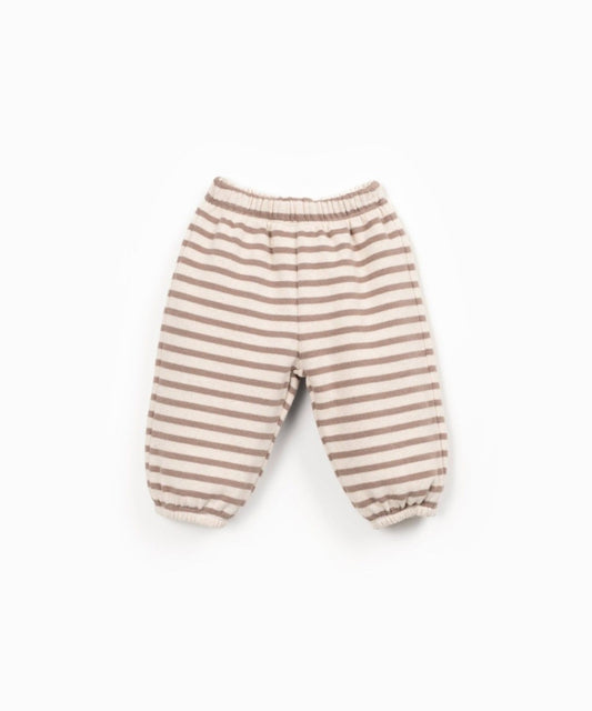 striped jersey joggers - drawing
